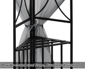 ABCCANOPY Tuinpaviljoen Paviljoen Partytent Gazebo Mesh Zijwanden Pavillon <span class=keywords><strong>de</strong></span> <span class=keywords><strong>Jardin</strong></span> Tonnelle <span class=keywords><strong>Barnum</strong></span> 100% Waterdicht Partyzelt - Product Image 6