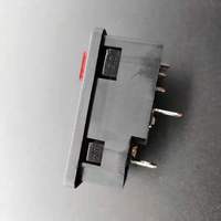 Prise mâle CA C13 C14 à monter sur panneau 110 V avec fusible et interrupteur à bascule, prise d'alimentation femelle CA