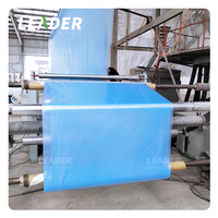 Rouleau de film plastique poly transparent multi-voûtes de 6 mil, anti-UV, anti-goutte, de 8 m, pour couverture de toit de serre agricole, couverture de pluie