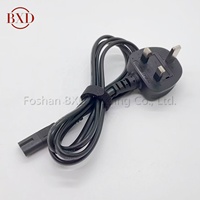 Kabel Daya 1.5m untuk Konsol PS5 Kabel Daya UK untuk PS5 Kabel Colokan 3 Pin untuk Konsol PS5 (Cab-PSC-F8-UK)