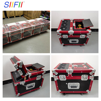 Machine à fumée DJ 600W, machine à brouillard à double tête, contrôle DMX512 pour effets de scène, mariages, bars, discothèques