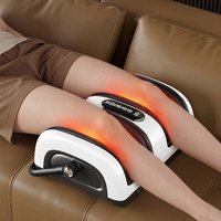 Masseur de pieds électrique classique Shiatsu à pétrissage et compression d'air, avec vibration par pression d'air pour jambes et mollets, usage domestique