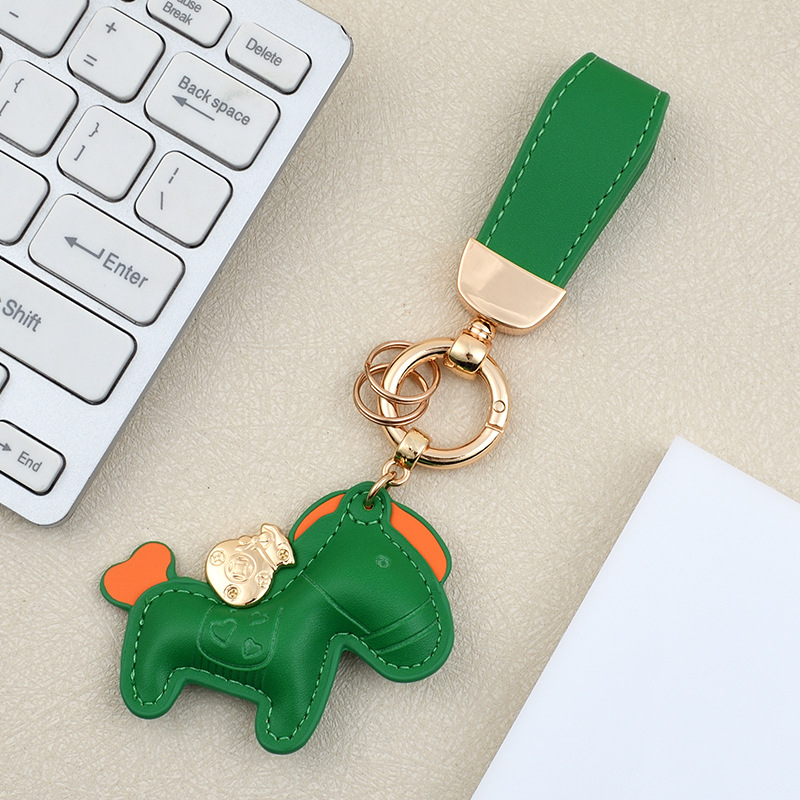 Green pony bracelet buckle