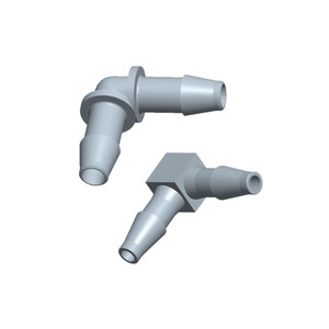 Tuyau en plastique PP de qualité alimentaire, connecteur en pagode, coude à diamètre égal, 90 degrés, en forme de L, coude carré, coin arrondi, médical - Product Image 5