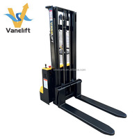 Chariot élévateur électrique compact VANELIFT 1200kg 1500kg 2000kg, hauteur de levage 4m 3.5m 3m 2.5m 2m 1.6m, transpalette élévateur à fourches CE