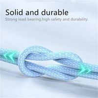 Cable de Carga Rápida de Datos USB Tipo C a Tipo C, Trenzado de Nailon, 1M 2M 3M, para Dispositivos Android y Cámaras