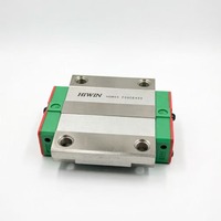 Bloc de guidage linéaire industriel HIWIN Série HGW avec patin à bride, mouvement fluide, longue durée de vie, garantie 1 an, pour routeur CNC et usage agricole