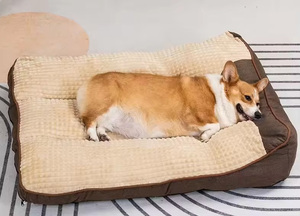 Luxury Thick Scratch-resistant Orthopedic Spine Protection Cotton <b>Dog</b> Cushion <b>Bed</b> <b>Medium</b> Large <b>Dog</b> Removable Washable All Pet - Product Image 4