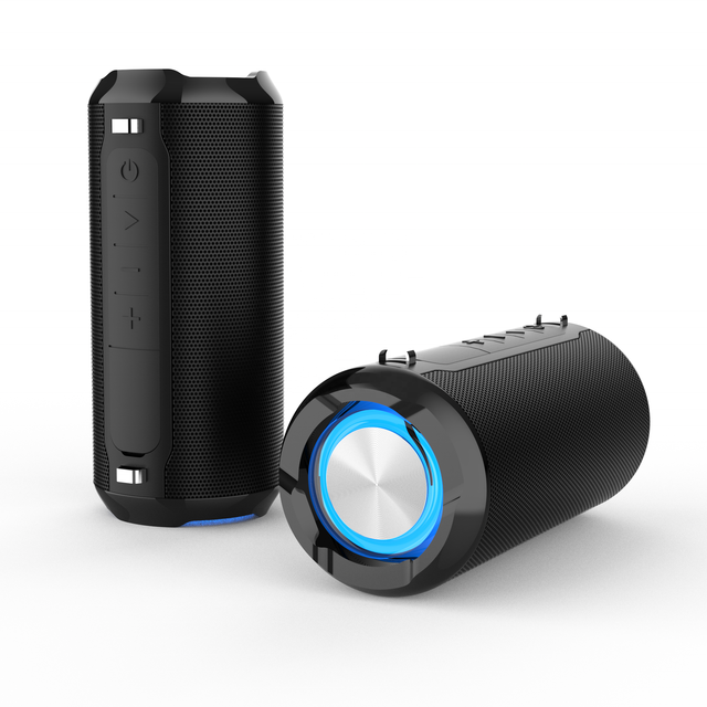 Hot Sale Mini Portable Bluetooth Speakers Audio System Sound for PC Phone Features Radio AUX Communication Durable Metal