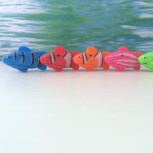 Multi-Color Eenvoudige Installatie Huisdier Leuke Kat Speelgoed Aquarium Decoratie Automatische Zwemmen Elektronische Vis - Product Image 4