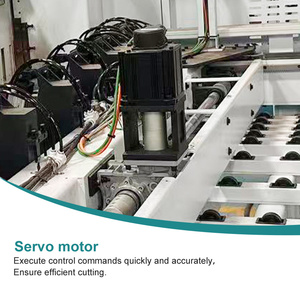 Scie <span class=keywords><strong>à</strong></span> panneaux automatique CNC pour la découpe de meubles en panneaux, scie <span class=keywords><strong>à</strong></span> poutre informatisée robuste, machine de découpe du bois - Product Image 3