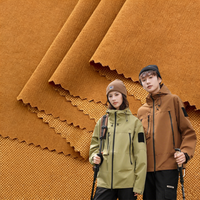 Tissu Ripstop en Polyester à Rayures Grande Muraille Imperméable et Coupe-Vent pour Manteau Trench, Vêtements d'Extérieur pour Enfants, Femmes, Hommes et Tenues de Travail