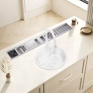 Nouveau design 2026 – Égouttoir à vaisselle artisanal en acier inoxydable 304 pour évier à canal humide - Product Image 4