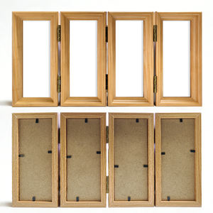 Marco de Madera de Bambú para Sublimación, Plegable de 4 Paneles, para Impresión a una Cara, Marco de Fotos Personalizado - Product Image 5