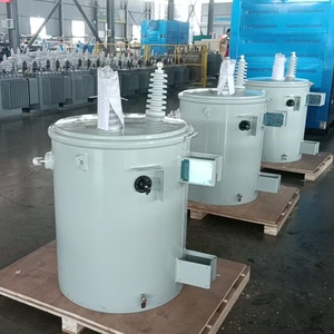 Trasformatore di installazione a palo singolo 15kva 25 Kva 75kva 100 Kva 13.8kv 13.2kv 120v 220v 60hz trasformatore cilindrico a forma di bobina - Product Image 3