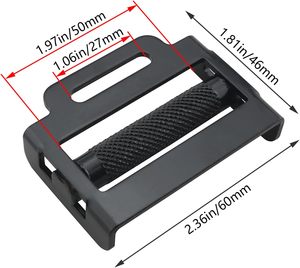 Hebillas deslizantes metálicas ajustables PCS MM para mochilas, accesorios de correa para cintas, correas de equipaje, ropa y camping - Product Image 5