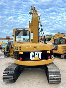 8 Ton High Quality Used Excavator Second-hand Tractors Mini Digger Equipment Road Construction Machinery Used CAT 308C For Sale