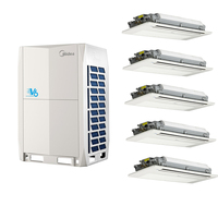 Unidad de Procesamiento de Aire Fresco Midea VRF, Aire Acondicionado para Universidad, Gimnasio, Hotel, Hospital, Apartamento