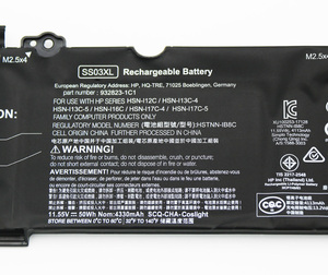 SS03XL 933321-855 Pin Máy Tính Xách Tay Chính Hãng 11.55V 4330MAh (50Wh) 3Cell Cho Pin HP EliteBook 745 G5 830 G5 840 G5 - Product Image 3