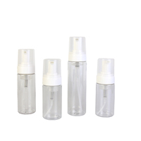 Bouteilles en plastique à pompe moussante vides de 100 ml à 200 ml, savon liquide cosmétique, nettoyant facial, mousse, bouteilles en plastique