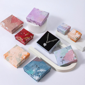 Eco Friendly Jewelry Paper <strong>Cardboard</strong> <strong>Suitcase</strong> Box Luxury Eco Friendly Lid and Base Jewelry Paper Box - Product Image 5