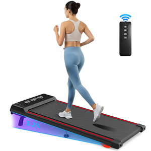 Attrezzatura da Palestra, Tapis Roulant Elettrico Pieghevole con Controllo APP Intelligente, Mini Tapis Roulant Portatile Senza Maniglie per Sotto Scrivania - Product Image 1