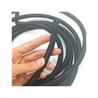 CE005 Herstellerangebot Hochfeste Schwarze 8mm Dicke Runde Elastische Gummischnur