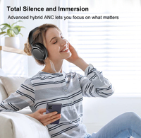 Casque sans fil Bluetooth 2025 avec réduction de bruit AptX Adaptive LE Audio, qualité sonore premium