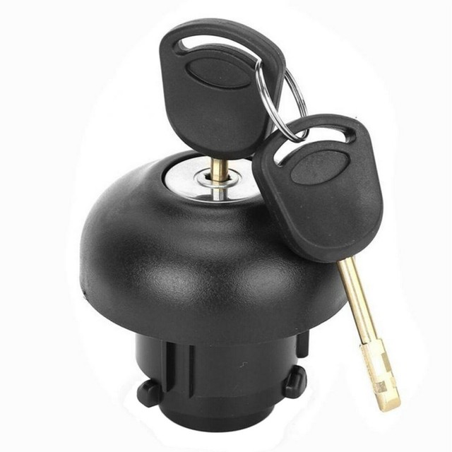 Zpartners Replacement 1715043/9C119K163A High Quality Fuel Tank Cap With Key for Ford Transit V348 MK7 Fuel Filler Cap Leakproof