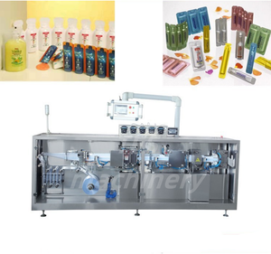 Machine de remplissage automatique de bandes de monodose de gouttes oculaires cosmétiques de tube mou d'ampoule en plastique à dose unique - Product Image 3
