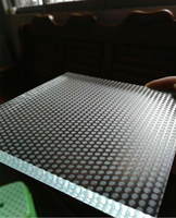 Panel de Vidrio Templado Laminado de Seguridad para Pasarelas, Piso de Vidrio Transparente y Translúcido para Uso en Exteriores y Gimnasios