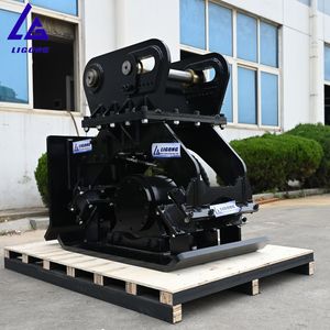 Compacteur hydraulique CE ISO avec plaque latérale amovible pour excavatrice de 20 tonnes, travaux de construction routière et de creusement de fossés - Product Image 2