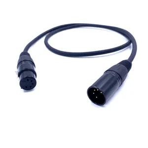 DMX512 DMX-Kabel XLR 5-poliger XLR 5-poliger Stecker auf Buchse