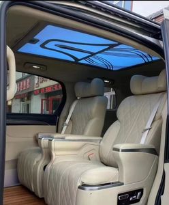 Accesorios interiores de <span class=keywords><strong>limusina</strong></span> DOS, interiores de furgoneta de lujo, conversión de luz de techo, iluminación de techo, cielo estrellado para Benz - Product Image 2