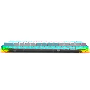 Venda quente Teclado Gaming e Mouse 2 em 1 Gaming Combo Rainbow LED Backlit Wired Keyboard para PC Gaming