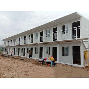 Viviendas Modulares Plegables de Bajo Costo para Oficina, Casas Prefabricadas Plegables, Instalación Rápida, Casa Contenedor, Almacenamiento Portátil - Product Image 1