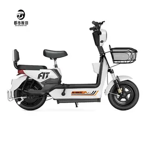 Yağ lastik E elektrikli bisiklet elektrikli bisiklet 350W fırçasız motorlu elektrikli bisiklet