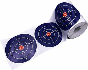 สติกเกอร์เป้าหมายแบบกระเซ็นหมึก ขนาด 4 นิ้ว 200 ชิ้น/ม้วน เป็นมิตรกับสิ่งแวดล้อม ทนทานต่อการฉีกขา<span class=keywords><strong>ด</strong></span> อุปกรณ์เสริมสำหรับฝึกซ้อมยิงปืน - Product Image 2