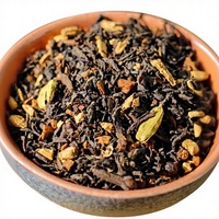 Vedela Naturals Thé noir biologique Masala Chai en poudre, mélange frais, spécialité, qualité supérieure, 100% pur, 1 KG