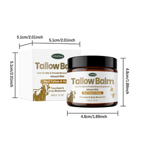 Crema hidratante de mantequilla y miel extraída de sebo de alta calidad, hidratante suave, refrescante y no grasosa. - Product Image 4