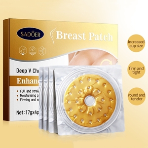 SADOER Körper-Schönheits-Brustvergrößerungs- und Straffungs-Pflaster Feuchtigkeitsspendende Nährende Brustformende Goldmaske - Product Image 5