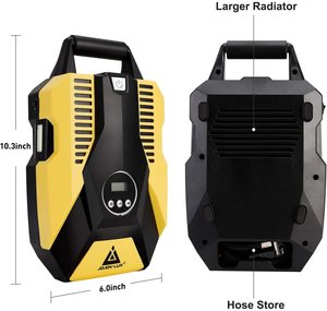 Gonfleurs de pneus automatiques numériques Compresseur alimenté par machine Kit de vélo portable bon marché Pompe à air 12v <span class=keywords><strong>Gonfleur</strong></span> de pneus de <span class=keywords><strong>voiture</strong></span> - Product Image 5