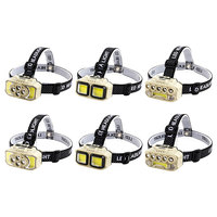 Linterna Frontal LED de Alta Potencia con Carga Tipo-C, 6 Niveles de Luz, Carcasa de Plástico, IP44, Venta al Por Mayor de Fábrica