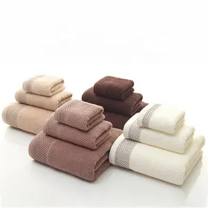 Juego de toallas de baño 100% algodón, venta al por mayor, China