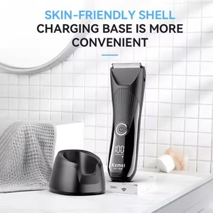 KM-1848 multifunzione digitale impermeabile tagliacapelli Trimmer <span class=keywords><strong>uomo</strong></span> donna privato Clipper epilatore elettrico - Product Image 4