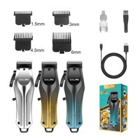 Tondeuse à cheveux professionnelle pour hommes DALING DL-1952, rechargeable par USB, moteur haute puissance, lame en acier inoxydable, tondeuse électrique de précision