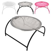 Hamac détachable pour chat Lit suspendu lavable et respirant pour animaux de compagnie