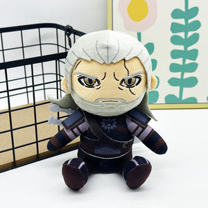 <span class=keywords><strong>Geralt</strong></span> les sorceleurs personnalisés <span class=keywords><strong>3</strong></span> sauvage chasse tueur en peluche jeu personnage de dessin animé poupées en peluche doux oreiller coussin décoration de la maison - Product Image 1