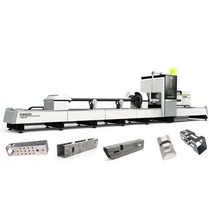 Heavy Duty Ipg 1500w 2000w 165/350mm Laser Custom Pipe Cutter Fiber Laser Cutting Machine Processing Of Stainless Steel Pipes