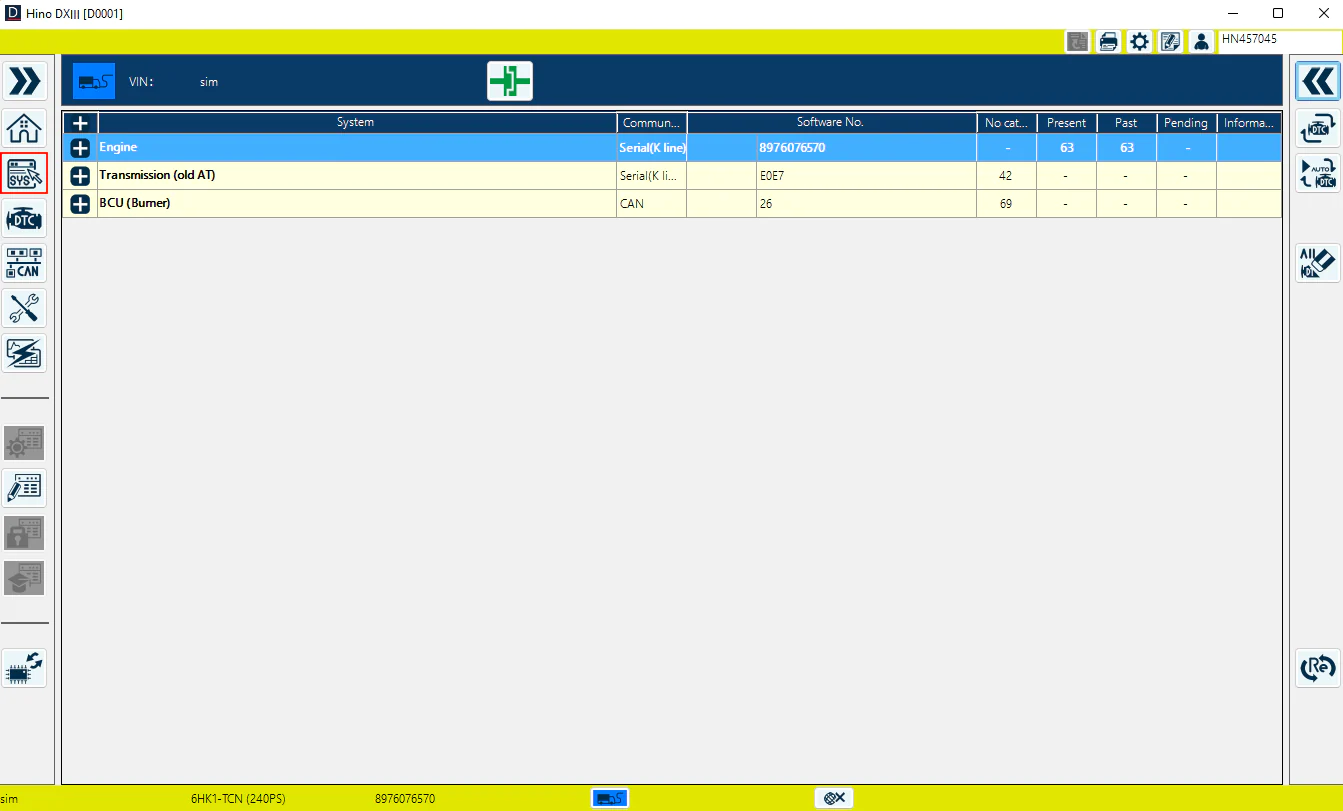 Hino Diagnostic EXplorer 3 (Hino DX3) V1.26.2 [02.2026] 診断